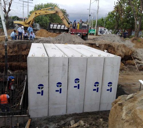 Cajas puente prefabricadas de concreto