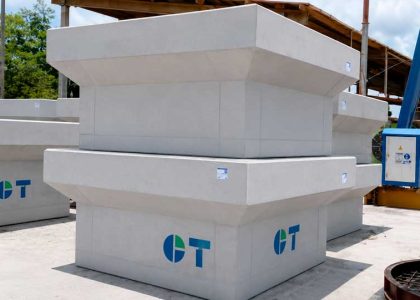 Carcamo de bombeo en Nicaragua y panama - Concretera Total